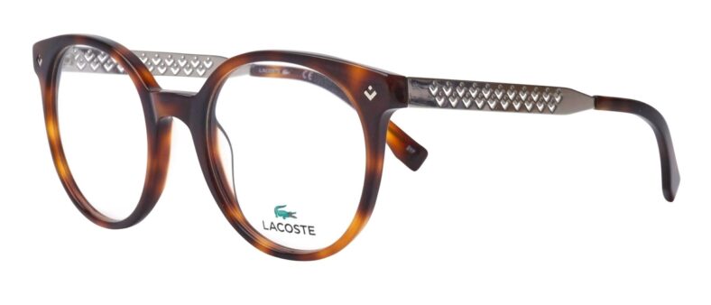 Lacoste Eyeglasses L2806 Color 214 Tortoise Size 50-20-140