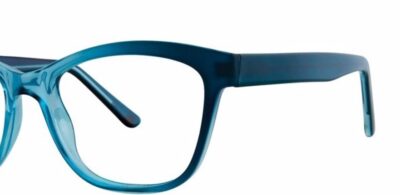 Modern Eyeglasses Outcome Color Teal Fade Size 53-17-145