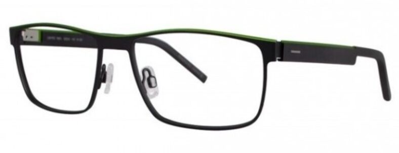 Lightec Eyeglasses 7987L Color NV061 Matte Black Size 55-16-140