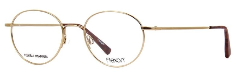 Flexon Edison 600 Color 710 Gold Size 47-19-140