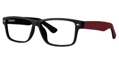 Modern Eyeglasses Observe Color Black/Brick Matte Size 55-13-145