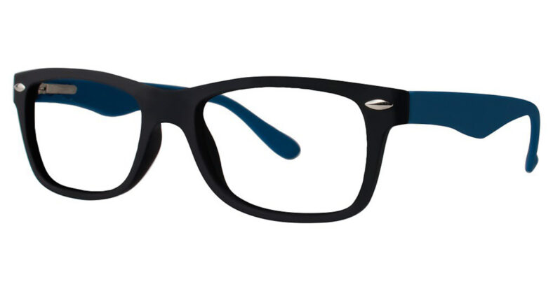 Moder Eyeglasses Craze Color Black Blue Size 50-18-140