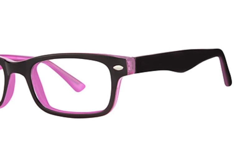 Modern Eyeglasses Remote Color Black/Pink Size 48-18-135 - Image 2