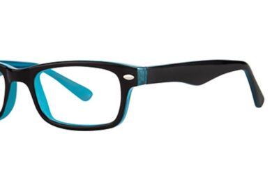 Moder Eyeglasses Remote Color Black/Blue Size 50-18-140