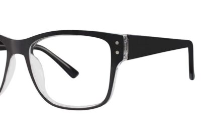 Moder Eyeglasses Approach Color Black/Crystal Size 52-16-140