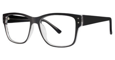 Moder Eyeglasses Approach Color Black/Crystal Size 52-16-140