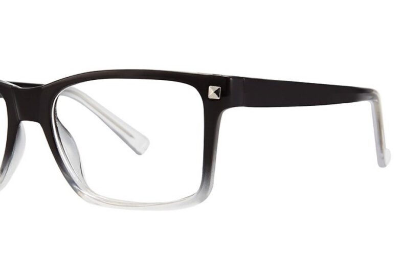 Modern Eyeglasses Weekend Color Black/Crystal Size 52-16-140 - Image 2