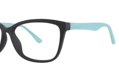 Modern Eyeglasses Appreciate Color Black/Matte Mint Size 55-15-140