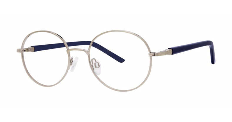 Modern Eyeglasses Trust Color Pewter/Navy Size 52-18-145