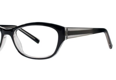 Modern Eyeglasses Amber Color Black/Crystal  Size 51-16-140