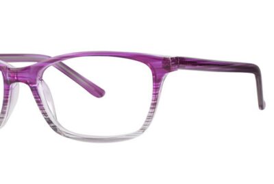 Modern Eyeglasses Outgoing Color Plum Fade Size 52-16-140