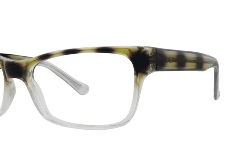 Modern Eyeglasses Measure Color Green/Crystal Size 54-17-140 - Image 2