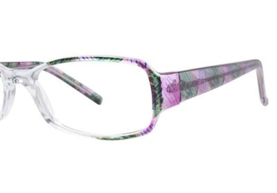 Modern Eyeglasses Tinsel Color Green Size 53-17-135