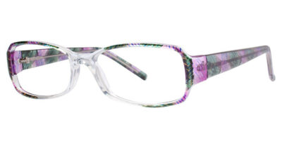 Modern Eyeglasses Tinsel Color Green Size 53-17-135