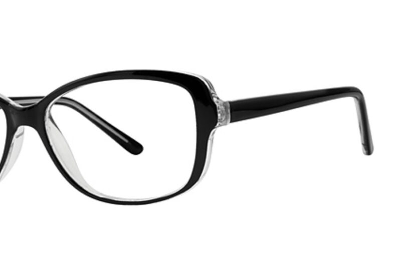 Modern Eyeglasses Factor Color Black/Crystal Size 53-16-140 - Image 2