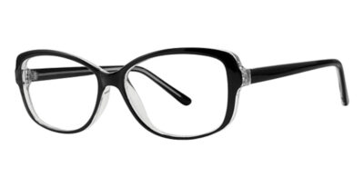 Modern Eyeglasses Factor Color Black/Crystal Size 53-16-140