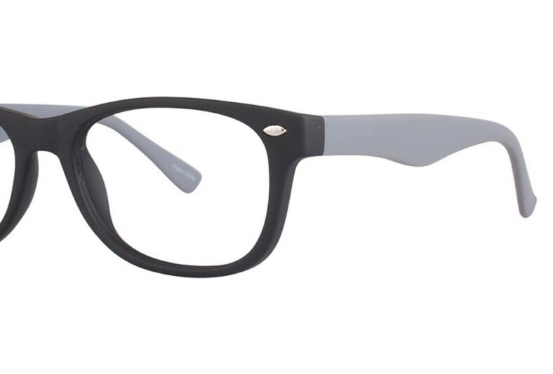 Modern Eyeglasses Equal Color Black/Grey Size 50-19-140 - Image 2