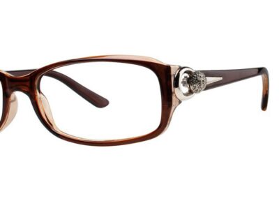 Modern Eyeglasses Dee Color Brown/Crystal Size 54-16-135