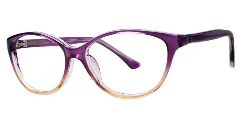 Modern Eyeglasses Compliment Color Purple Fade Size 53-16-135