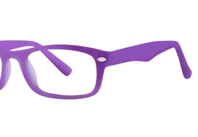 Modern Eyeglasses Bicycle Color Purple Matte Size 47-15-135