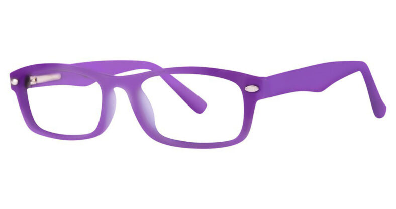 Modern Eyeglasses Bicycle Color Purple Matte Size 47-15-135