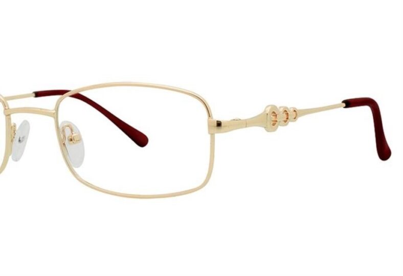 Modern Eyeglasses Joanne Color Gold Size 54-18-140 - Image 2