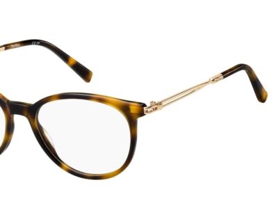 MaxMara Eyeglasses MM1384 Color 086 Dark Havana Size 51-17-140