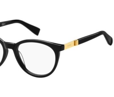 MaxMara Eyeglasses MM1307 Color 807 Black Size 51-18-140