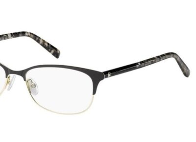 MaxMara Eyeglasses MM1306 Color 1EI Black Grey Text Size 55-16-145