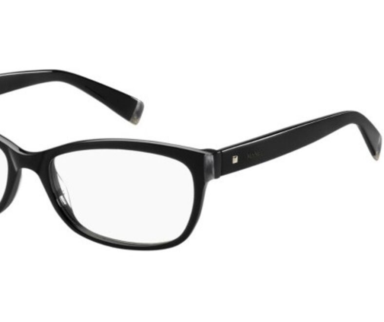 MaxMara Eyeglasses MM1293 Color 807 Black Size 56-17-145 - Image 2