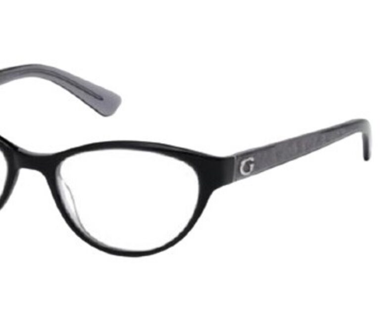 Guess Eyeglasses GU2592 Color 001Size 54-17-140 - Image 2