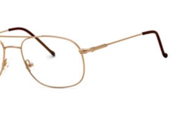 Safilo Eyeglasses Elasta 7028 Color Gold Size 56-17-140