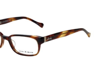 Lucky Brand Eyeglasses LINC Color Brown Size 50-17-140