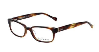 Lucky Brand Eyeglasses LINC Color Brown Size 50-17-140