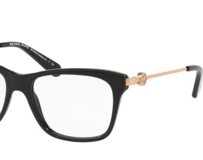 Michael Kors Eyeglasses MK8022 Abela IV Color 3005 Black Rose Size-52-16-135 - Image 2