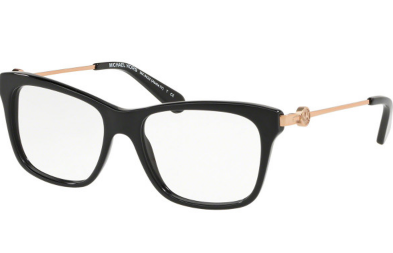 Michael Kors Eyeglasses MK8022 Abela IV Color 3005 Black Rose Size-52-16-135