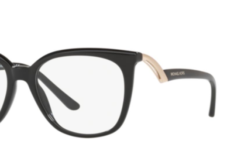 Michael Kors Eyeglasses MK4062 Cannes Color 4062 Black Gold Size-52-17-140 - Image 2