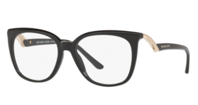 Michael Kors Eyeglasses MK4062 Cannes Color 4062 Black Gold Size-52-17-140