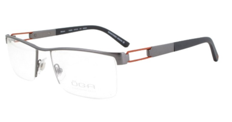 Oga Morel Eyeglasses 7526O Color GO030 Size 57-18-140 - Image 3