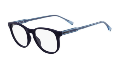 Lacoste Eyeglasses L2811 Color 424 Matte Blue Size 52-18-145