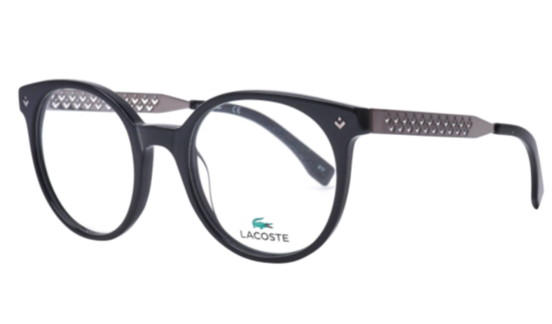 Lacoste Eyeglasses L2806 Color 001 Black Size 50-20-140