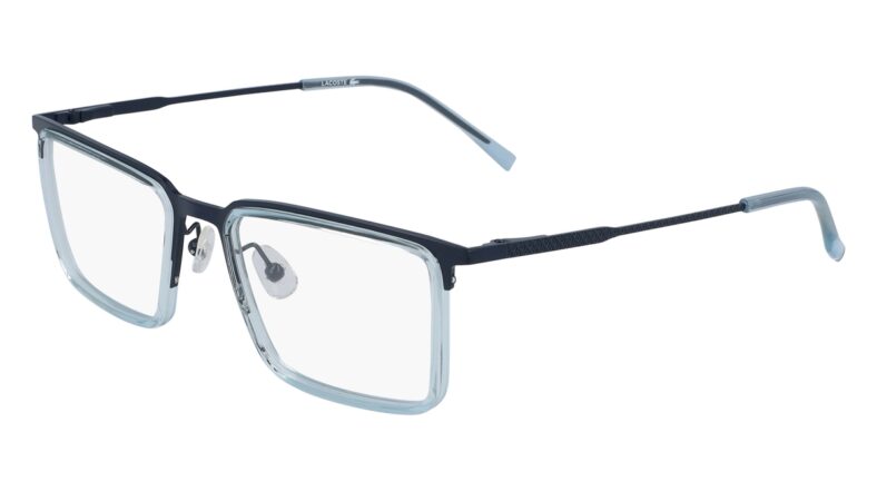 Lacoste Eyeglasses L2263 Color 424 Blue Size 54-19-145