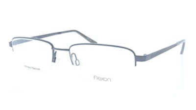 Flexon Eyeglasses Clay 600 Color 412 Blue Size 55-19-145