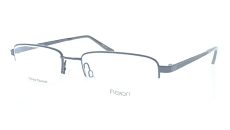 Flexon Eyeglasses Clay 600 Color 412 Blue Size 55-19-145