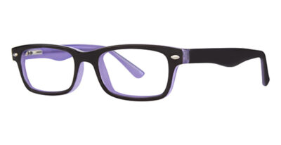 Modern Eyeglasses Remote Color Black/Purple Size 50-18-140