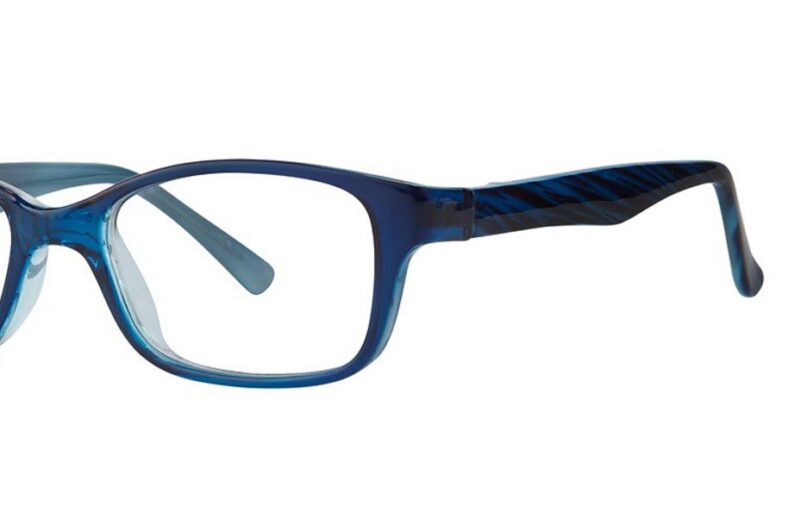 Modern Eyeglasses Gentle Color Blue Size 46-17-130 - Image 2