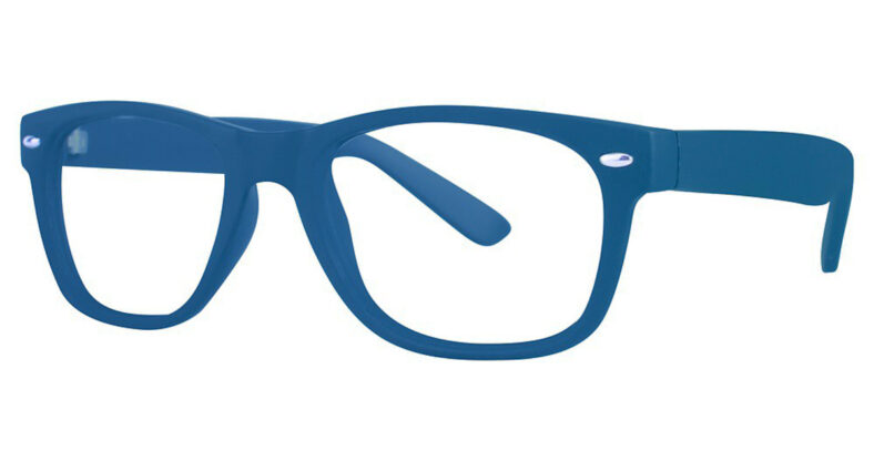 Modern Eyeglasses Incognito Color Blue Matte Size 47-18-135