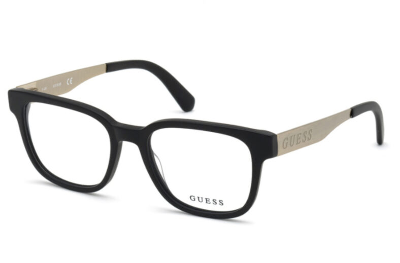 Guess GU1996 Color 002 Matte Black Size 53-18-145 - Image 3