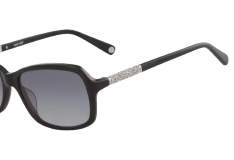 Nine West Sunglasses NW627S Color 001 Black Size 57-16-135 - Image 2