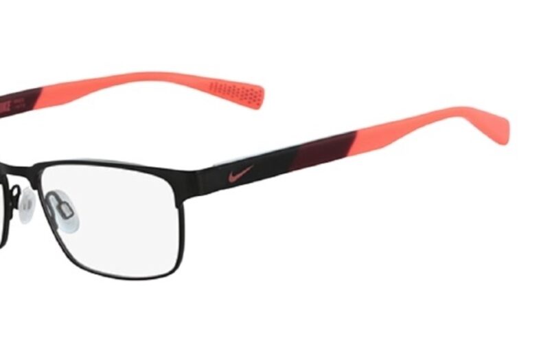 Nike Eyeglasses NK5575 Color 001 Satin Black Size 46-14-125 - Image 2